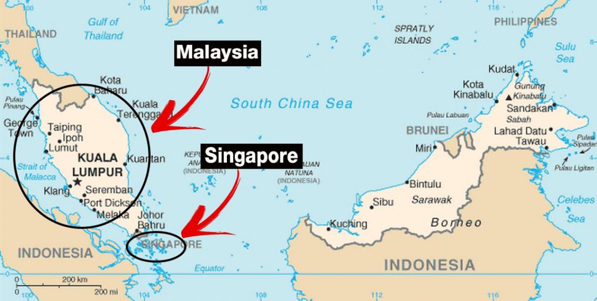 Singapur karti