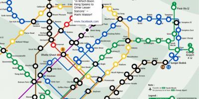 Mrt voz mapu Singapur